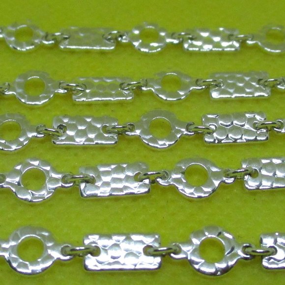 NWOT Napier Textured Multi Chain Link Bracelet Napier Multi Shaped Silver Tone - Picture 10 of 10
